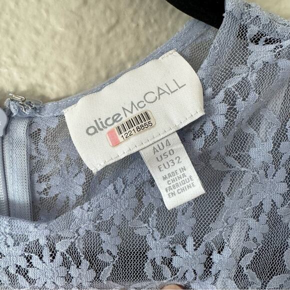Alice McCall Blue On & On Cutout Maxi Dress Size 0 - Picture 7 of 10